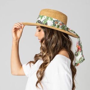 San Diego Hat Company The Eden Boater adjustable summer hat